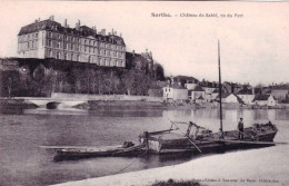 72 - Sarthe -  Chateau De SABLE Sur SARTHE Vu Du Port - Sable Sur Sarthe