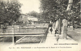 PERPIGNAN  Les Passerelles Sur La Basse Et Le Familia Cinéma RV - Perpignan