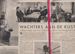 Lichtschip Terschellingerbank - Orig. Knipsel Coupure Tijdschrift Magazine - 1936 - Ohne Zuordnung