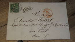 Lettre De SUISSE, Basel 1877 ......... ..... 240424 ....... CL-12-4 - Covers & Documents