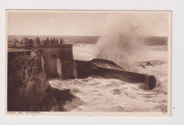 ENGLAND -  Withernsea Rough Sea  Unused Vintage Postcard - Otros & Sin Clasificación