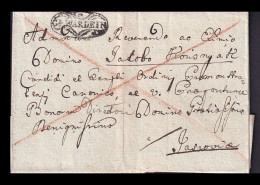 NAGYVÁRAD 1830. Ca. Nice Prephilately Cover - ...-1867 Prefilatelia