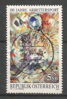 Austria - Oostenrijk 1992 Arbeitsport Centenary Y.T. 1882 (0) - Gebraucht