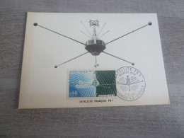 Andorre-la-Vieille - Satellite Français Fr 1 - Carte Philatélique Premier Jour D'Emission - Année 1966 - - Europa