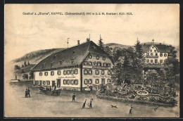 AK Kappel / Hochschwarzwald, Gasthaus Zur Blume V. Aug. Heil  - Hochschwarzwald