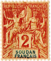 SUDAN FRANCESE, FRENCH SUDAN, TIPO GROUPE, 1894, NUOVI (MNH**) Mi:FR-SU 4, Scott:FR-SU 4, Yt:FR-SU 4 - Ungebraucht