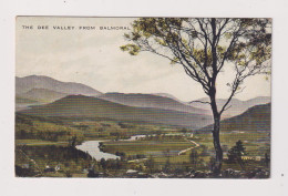 SCOTLAND -  Balmoral The Dee Valley  Unused Vintage Postcard - Aberdeenshire