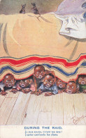 Négritude * CPA Illustrateur F. GILSON * éthnique Ethnic Ethno Black Nègre * During The Raid ! * Enfants - África