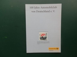 GROOT FORMAAT  LOT55   / DOC. ALLEMAGNE - Auto's