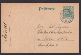 Schwachenwalde Brandenburg Deutsches Reich Ganzsache N. Berlin - Cartas & Documentos