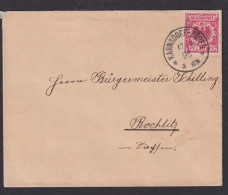 Kahnsdorf Zöpen Brandenburg Deutsches Reich Brief N. Rochlitz - Covers & Documents