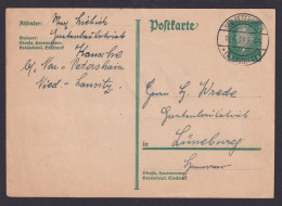 Neu Petrershain Brandenburg Deutsches Reich Ganzsache N. Lüneburg - Lettres & Documents