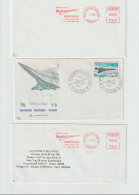 10 Concorde Covers, First Flights And Other Cover With Concorde Theme. Postal Weight Approx 120 Gramms. Please - Concorde