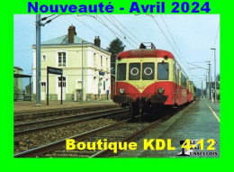 RU 2166 - Autorail X 2423 En Gare De MONTAUBAN-DE-BRETAGNE - Ille Et Vilaine SNCF - Gares - Avec Trains