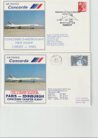 10 Concorde Covers, First Flights And Other Cover With Concorde Theme. Postal Weight Approx 120 Gramms. Please - Concorde