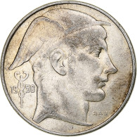 Belgique, Régence Prince Charles, 50 Frank, Mercure, 1950, Bruxelles, Argent - 50 Franc