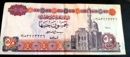 EGYPT , 50 POUNDS  ,1996 , P-60  , SIG/ISMAEL #19 ,C - Egipto