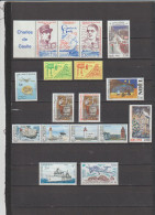 Saint Pierre Et Miquelon Lot De 16 Timbres Différents Neufs ** (lot 180) - Verzamelingen & Reeksen