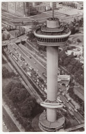 Gezicht Op Euromast, Rotterdam: VW T1-BUS, 1200 KÄFER/COX, DAF TRUCK, CITROËN 2CV AZU, AUTOBUS Etc. - (Holland) - Voitures De Tourisme