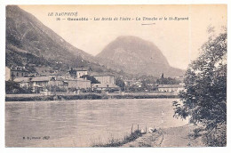 CPA 9 X 14  Isère  GRENOBLE Les Bords De L'Isère - La Tronche Et Le St Eynard - Grenoble