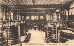 FRANCE - La Bénédictine - à Fécamp - Laboratoire - Vue D'ensemble - à L'intérieure - Carte Postale Ancienne - Fécamp