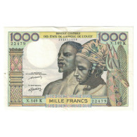 Billet, Communauté économique Des États De L'Afrique De L'Ouest, 1000 Francs - Altri – Africa