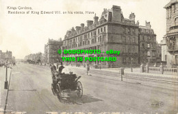 R559295 Hove. Kings Gardens. Residence Of King Edward VII. Valentine Series - Monde