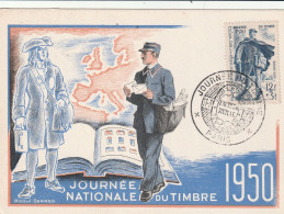 Journee Nationale Du Timbre 1950 - Post