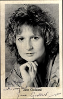CPA Schauspielerin Jane Goddard, Portrait, Autogramm - Attori