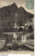 06 MENTON N°468 LL Vallée Du Réal Pont Saint Louis En 1906 - Menton