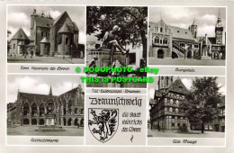 R559651 Braunschweig. Burgplatz. Hersteller Und Verlag Schoning. Agfa. Multi Vie - Monde