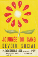 Journee Du Sang  1955 - Poste & Facteurs