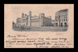 BUDAPEST 1899. Vintage Postcard, Stengel - Hungary