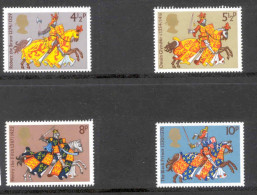 Great Britain 1974 Medieval Warriors MNH ** - Nuovi