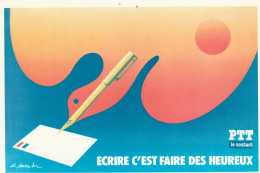 Ecrire C Est Faire Des Heureux - Postal Services