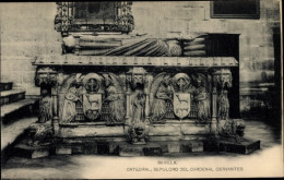 CPA Sevilla Andalusien, Kathedrale, Grab Von Kardinal Cervantes - Andere & Zonder Classificatie