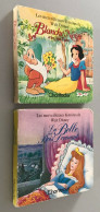 Lot De 2 Mini-livres Blanche Neige Et Belle Au Bois Dormant - Chantecler - Bücherpakete