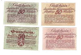 **Austria Notgeld Steiermark Serie Compleet 1014b  Cat Val 8 Euro - Oostenrijk