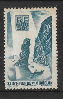 SAINT PIERRE ET MIQUELON N°  328   " ROC DE LANGLADE " - Unused Stamps