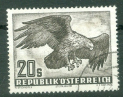 Autriche Yv  PA 60 Ou Mi 968 Ob Quasi TB Aigle  - Used Stamps