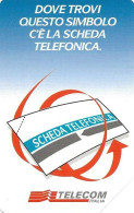 Italy: Telecom Italia - La Scheda Telefonica, Dove Vai - Public Advertising