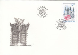 FDC CZECH REPUBLIC 636 - Churches & Cathedrals