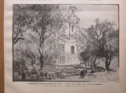 1884 Exposition Internationale De NICE Ville De Nice 06000  Musique Parc De L Exposition - Estampes & Gravures