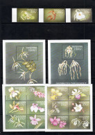 Tanzania-1999 Orchids From Around The World .MNH** - Tansania (1964-...)