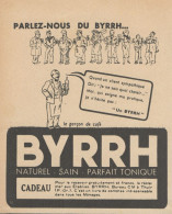 BYRRH - Vignetta - Pubblicità D'epoca - 1937 Old Advertising - Werbung