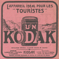 KODAK Appareil Ideal Pour Les Touristes - Pubblicità D'epoca - 1912 Ad - Publicités