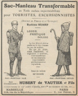 Sac-Manteau Transformable - H. De Vautier - Pubblicità D'epoca - 1911 Ad - Publicités