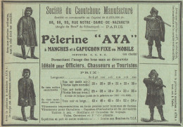 Pélerine AYA - Pubblicità D'epoca - 1911 Old Advertising - Publicités