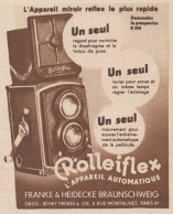 ROLLEIFLEX L'appareil Automatique -  Pubblicità D'epoca - 1934 Old Advert - Publicités