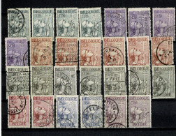 1933° (lot 27 Timbres) Cat = 440€ : Lotharingen/Lorraine - Used Stamps